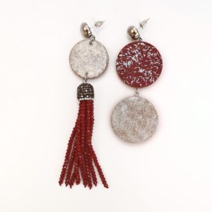 earrings with pendant